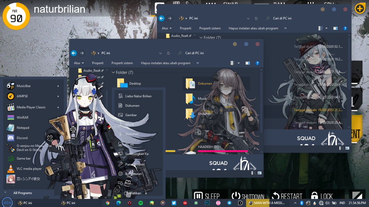gfl themes