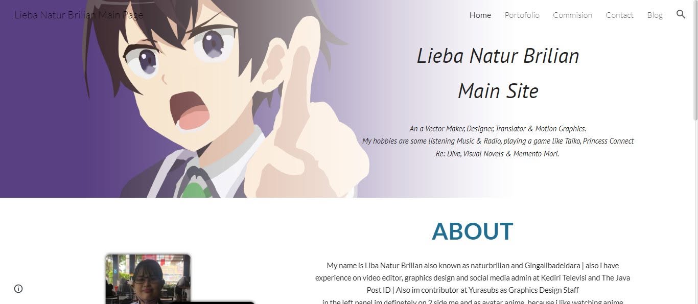 Old Website Preview